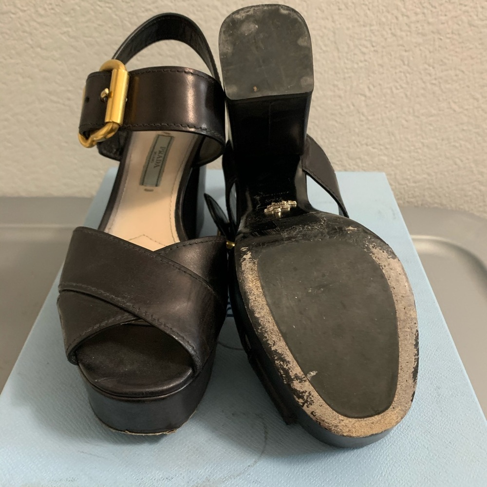 Prada Leather Heel